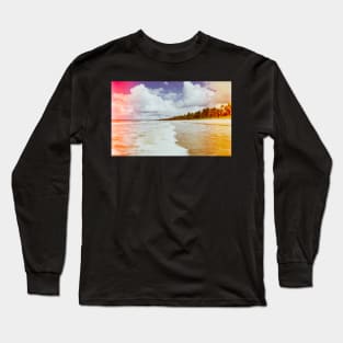 Pristine Brazilian Beach Shot on Film Long Sleeve T-Shirt